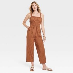 Universal Thread Rust Jumpsuit